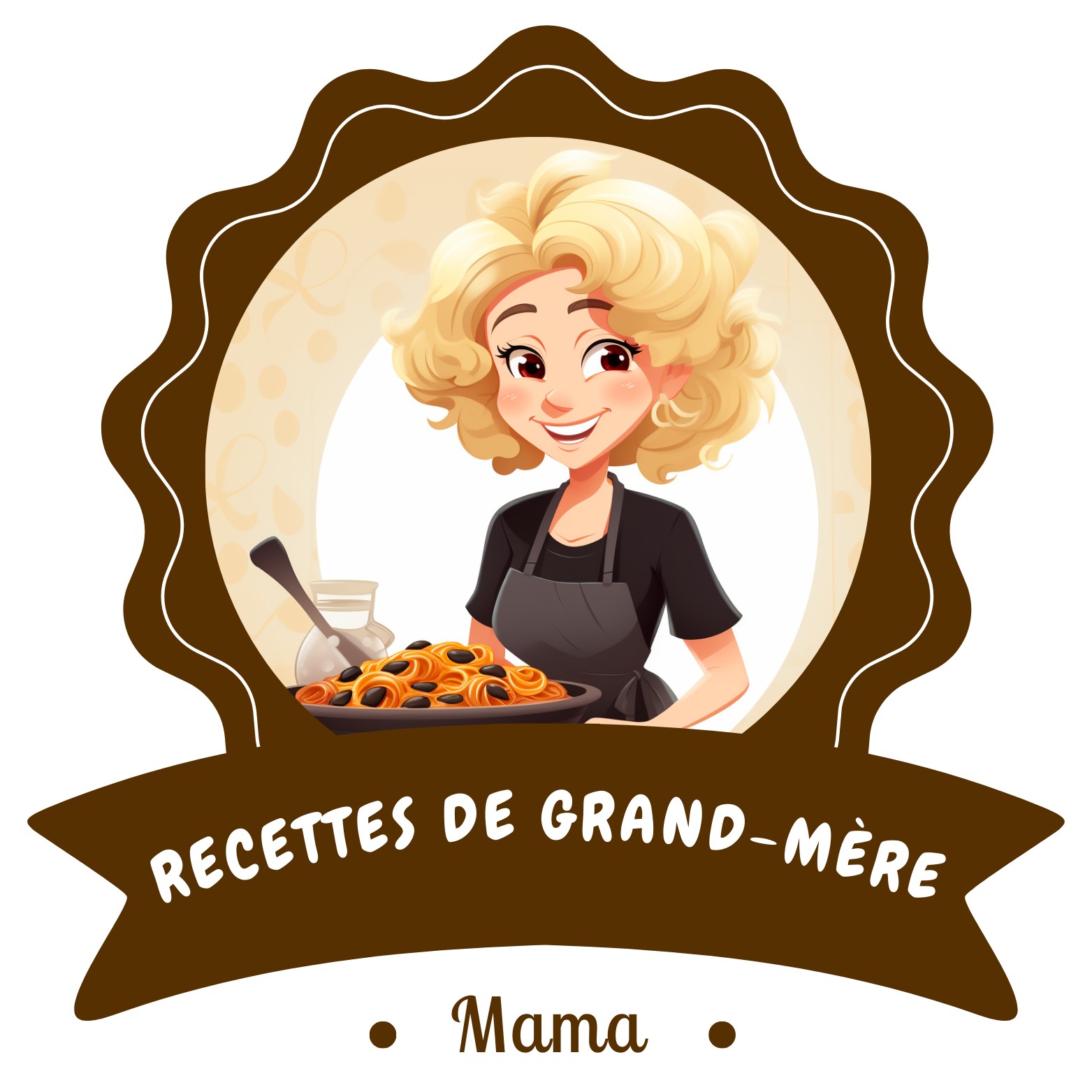 Logo recettes de grand mère mama