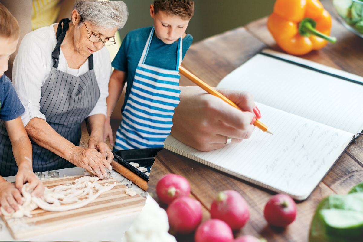 Les desserts de grand-mère regroupés dans un livre de recettes gourmand