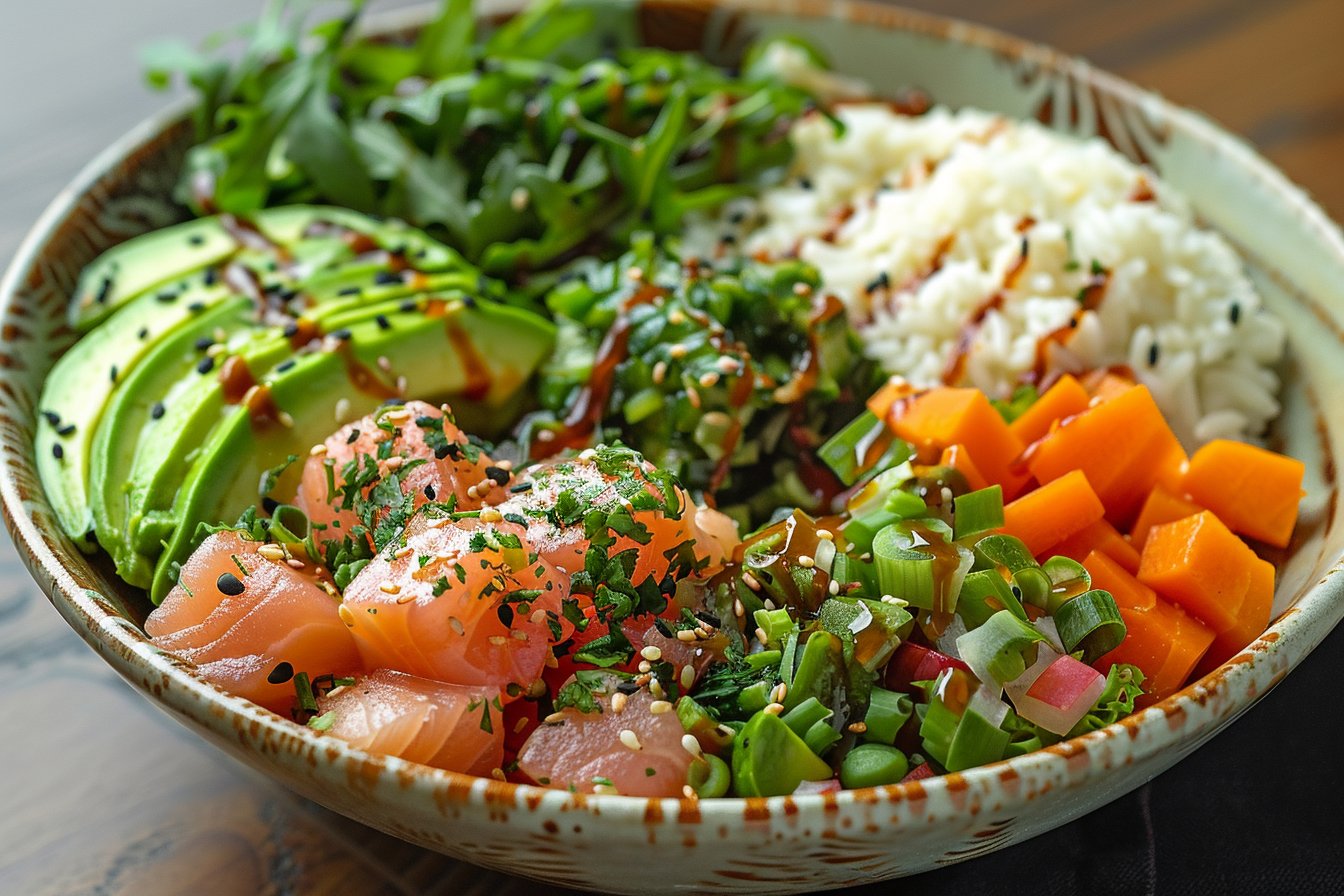 Les délices et bienfaits du poke bowl