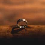 shallow focus photography of gold-colored ring