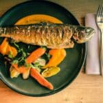 trout is served