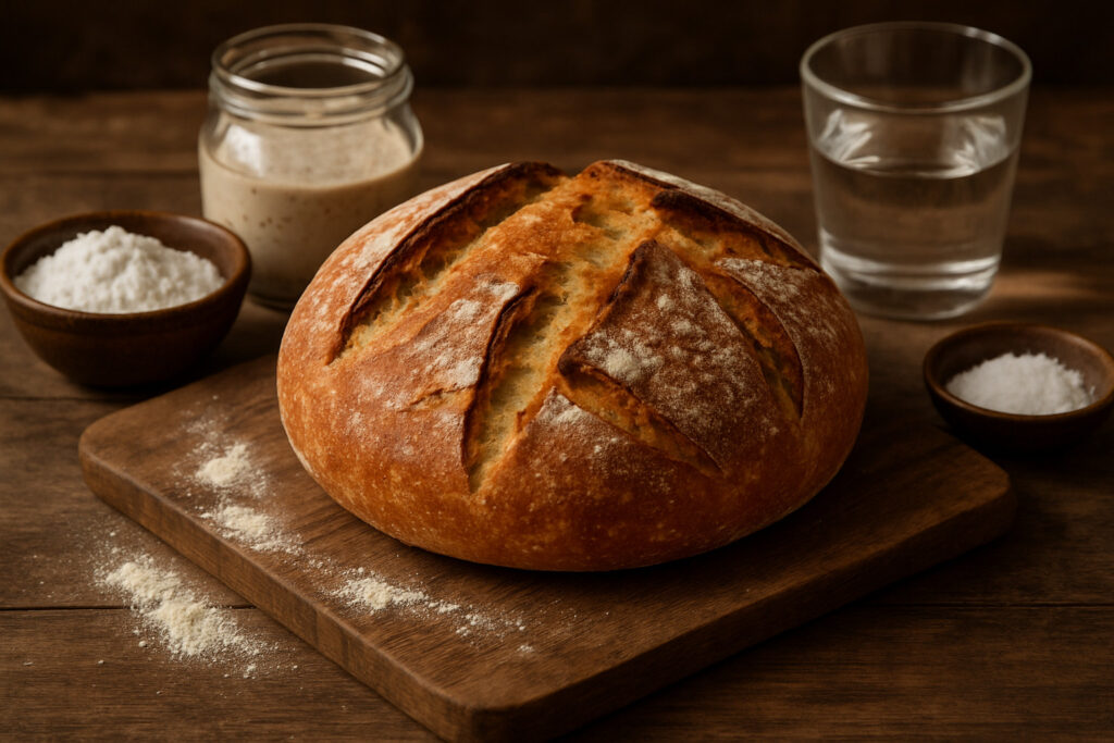découvrez la recette de la boule de pain parfaite avec une mie légère et une croûte croustillante. suivez nos conseils pour réussir ce pain artisanal délicieux chez vous.