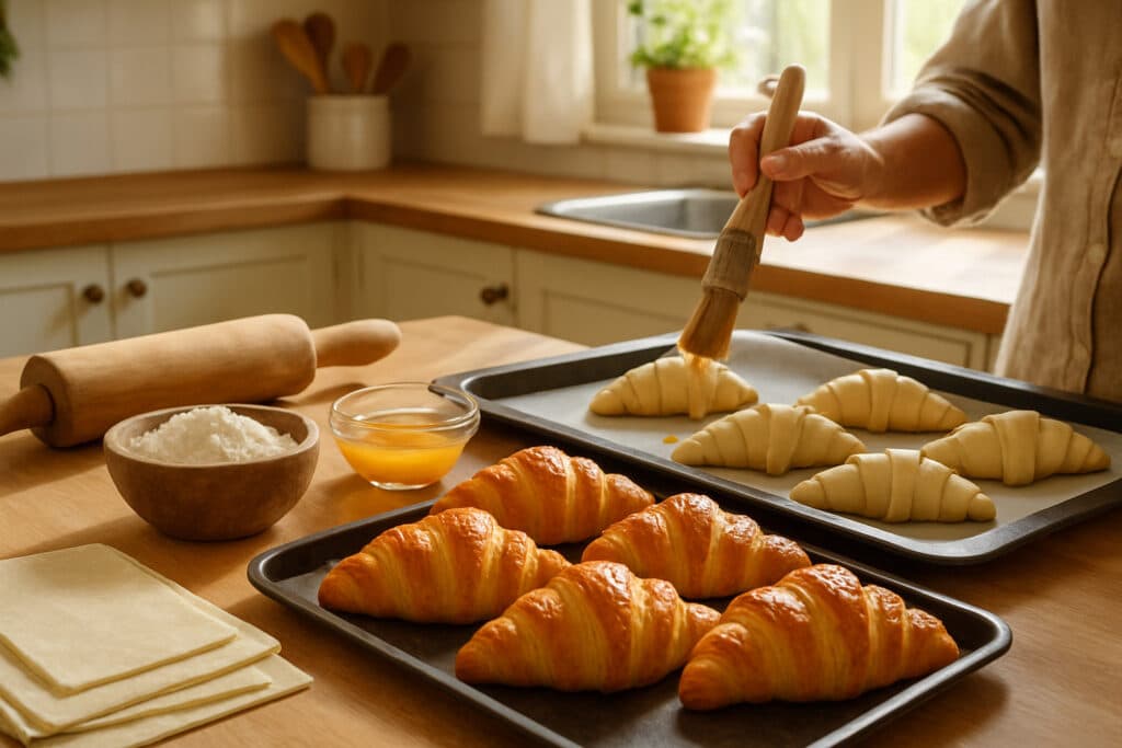 découvrez notre recette maison de croissants avec des astuces simples pour obtenir un feuilletage léger et croustillant, parfait pour un petit-déjeuner gourmand.