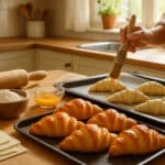 découvrez notre recette maison de croissants avec des astuces simples pour obtenir un feuilletage léger et croustillant, parfait pour un petit-déjeuner gourmand.