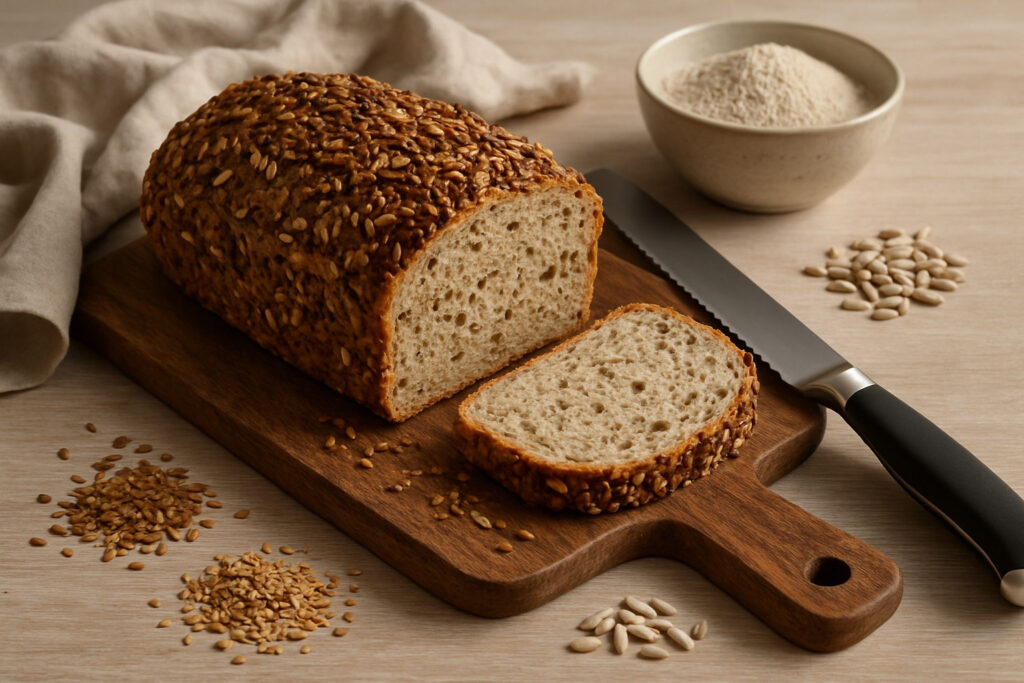 découvrez notre recette de pain nordique aux graines avec des astuces simples pour obtenir une mie moelleuse et savoureuse. parfait pour vos petits déjeuners et repas équilibrés.
