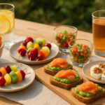 découvrez 5 idées gourmandes d'apéritifs légers pour un repas sain et convivial. des recettes faciles et savoureuses pour régaler vos invités en toute légèreté.