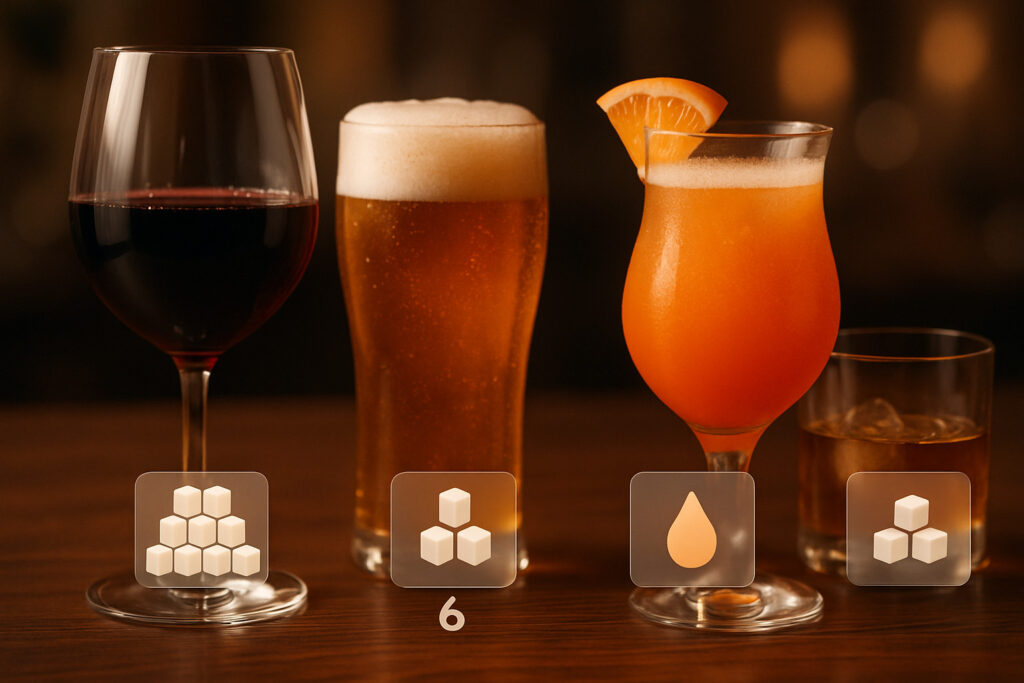 découvrez combien de calories se cachent vraiment dans votre verre d'alcool préféré et comment gérer votre consommation pour préserver votre ligne.