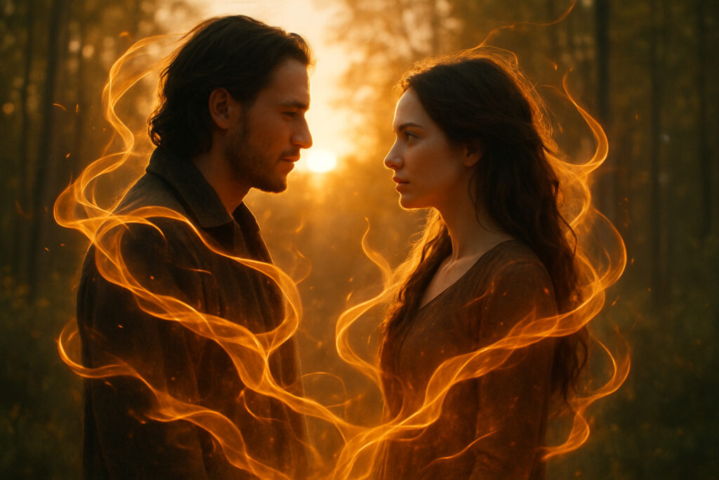 découvrez comment reconnaître la connexion intense et rare des flammes jumelles, un lien spirituel profond et unique qui transforme les relations.