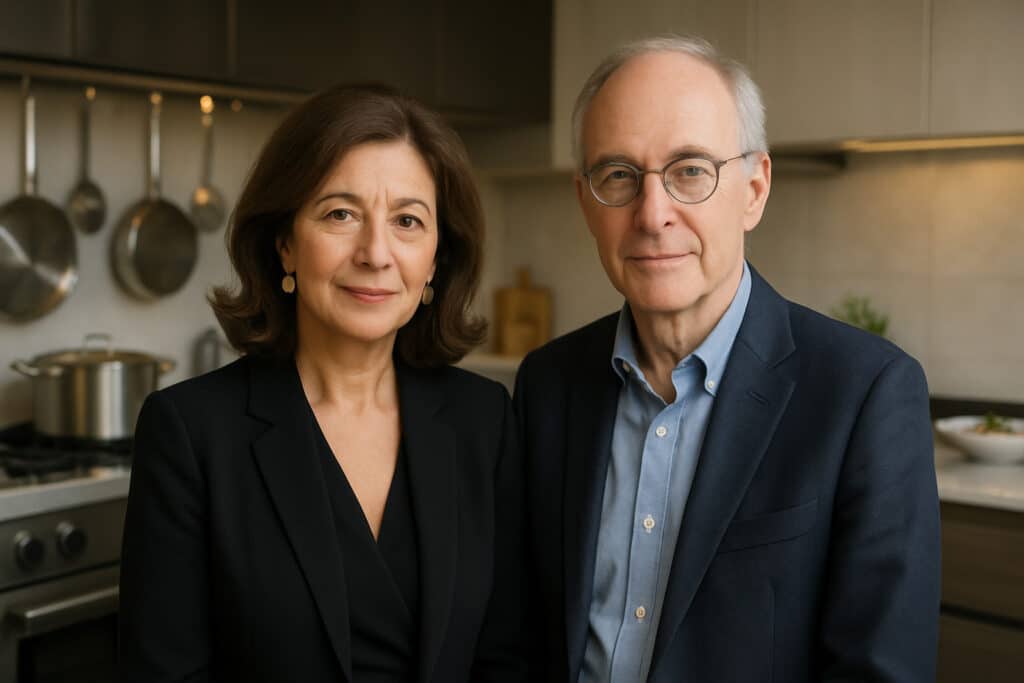 découvrez judith waintraub et son époux, un couple discret mais influent dans le monde de la gastronomie, au centre des projecteurs culinaires.