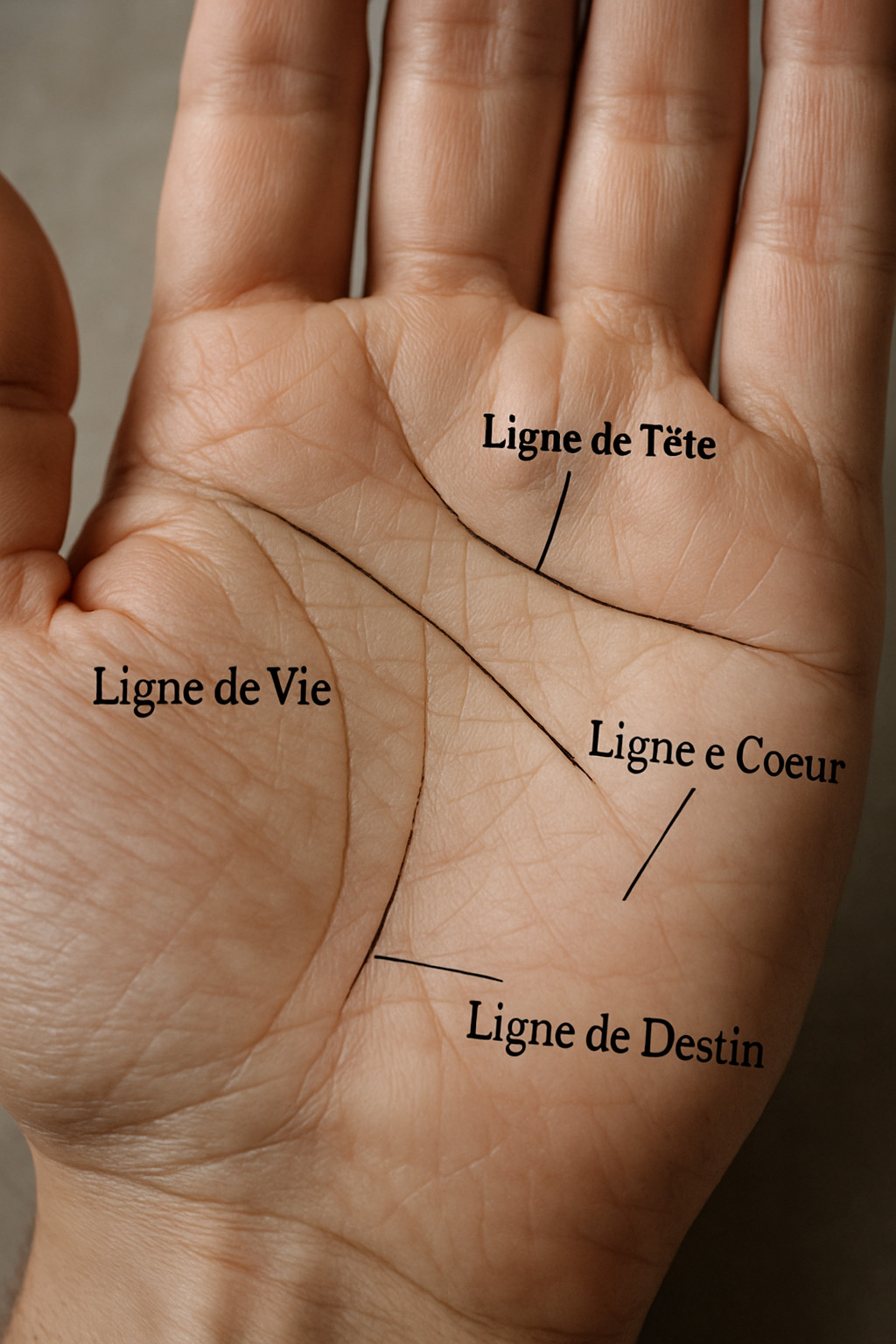 découvrez la signification des principaux tracés de la ligne de la main et apprenez à interpréter ce que votre paume révèle sur votre personnalité et votre avenir.