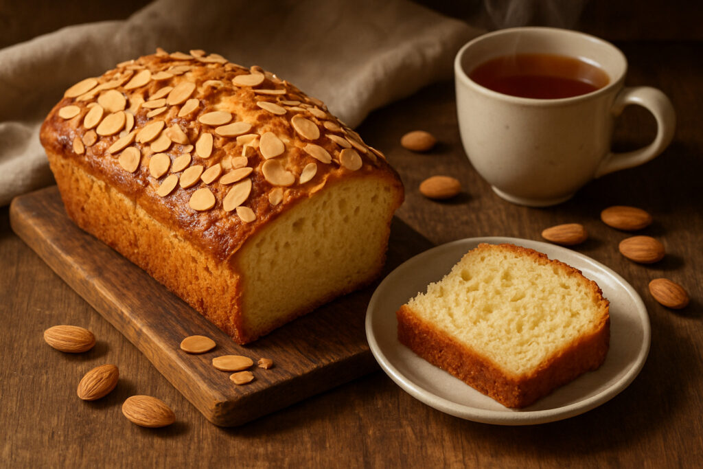 découvrez notre recette traditionnelle du pain aux amandes, parfaite pour un goûter gourmand et facile à réaliser. savourez un délice maison en quelques étapes simples.