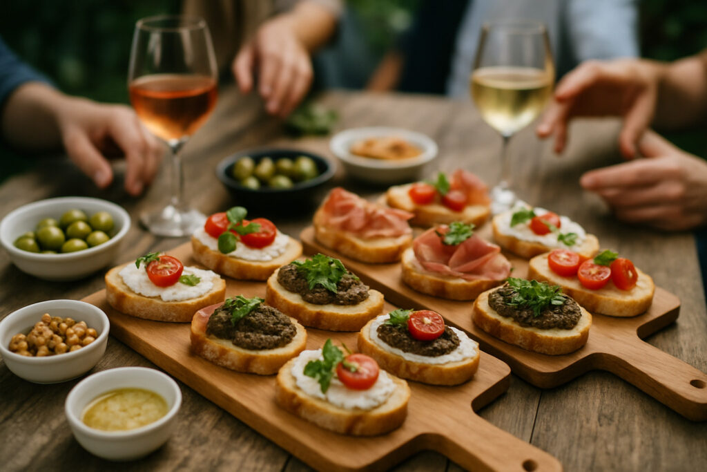 découvrez nos recettes simples et savoureuses de baguettes apéritives pour réussir votre apéro entre amis à coup sûr !
