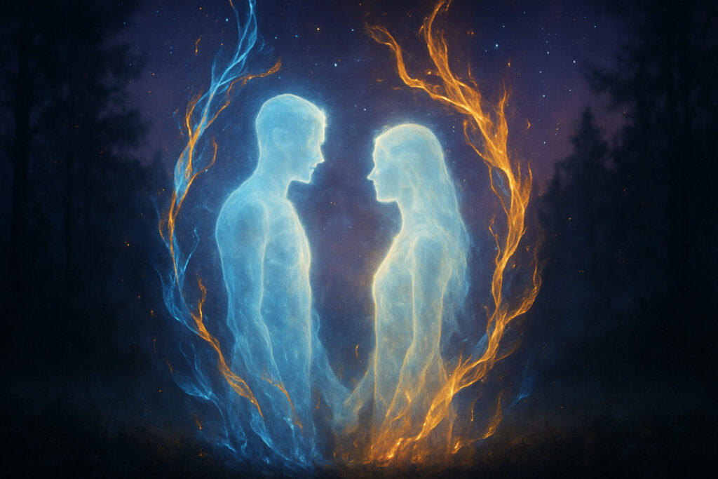 découvrez la véritable définition des flammes jumelles et explorez la profondeur de ce lien mystique unique qui unit deux âmes à travers le temps et l'espace.