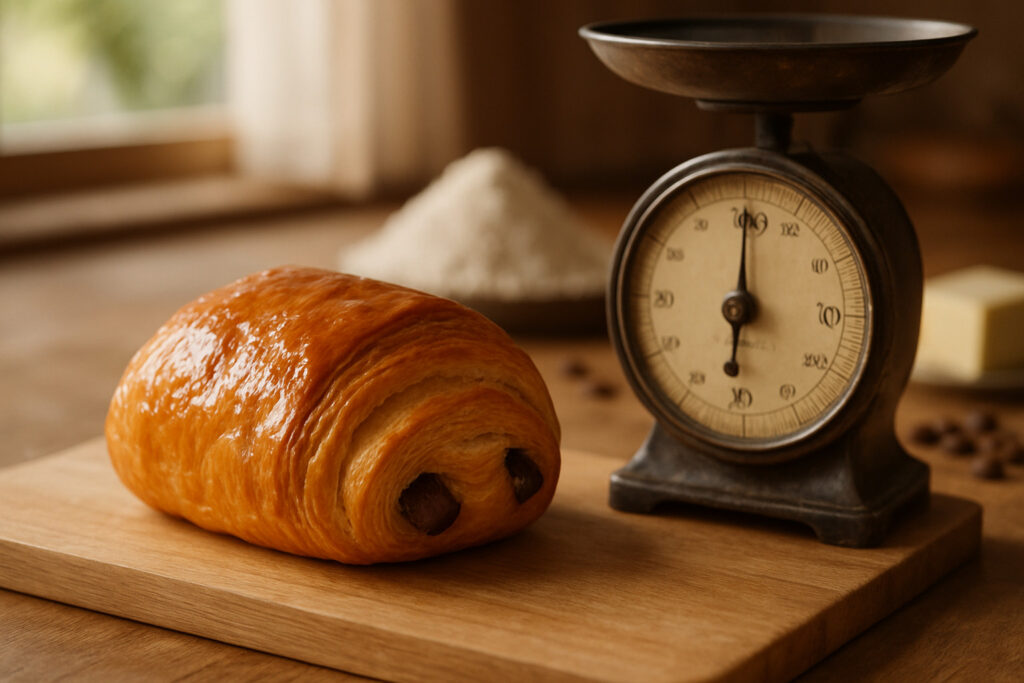 découvrez le poids moyen d'un pain au chocolat et le nombre de calories qu'il contient pour savourer cette gourmandise en toute connaissance.